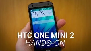 HTC One Mini 2 Unboxing and HandsOn [upl. by Annayd139]