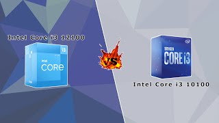 Intel Core i3 12100 vs 10100  43 Benchmark Tests Comparison [upl. by Mcmath364]