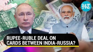 How India amp Russia are finalising RupeeRuble payment system to boost exports  Report [upl. by Gratianna]