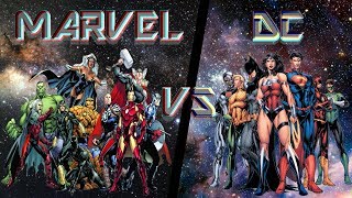 Marvel vs DC  RAP BATTLE [upl. by Navetse]