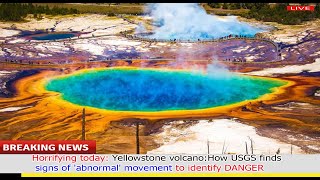 Horrible today 1 hour before Yellowstone Volcano erupted as earth rose sounds rumbled across land [upl. by Peatroy]