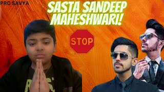 KULDEEP SINGHANIA ROAST SASTA SANDEEP MAHESHWARI [upl. by Trebleda]