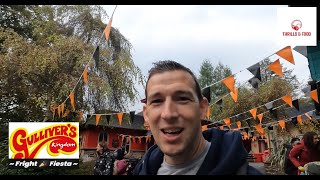 Gullivers Kingdom Matlock Bath  Halloween Fright Fiesta  Vlog October 2021 [upl. by Darsey]