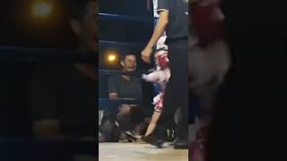 little kick boxing girl Vs boy kickboxing [upl. by Nehgam]