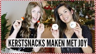 SCHATTIGE KERSTSNACKS MAKEN MET JOY BEAUTYNEZZ [upl. by Saied]