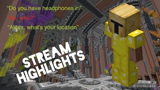 I accidentally leaked my friend’s address Hypixel Skyblock Stream Highlights 2 [upl. by Itsur]