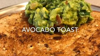 Avocado Toast  Tasty Breakfast  Quick recipe  Healthy bite [upl. by Eemla505]