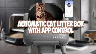 Best Automatic Cat Litter Box with APP Control Meows Litter Box  Neakasa M1 [upl. by Lin590]