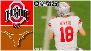 5 Ohio State vs 2 Texas Semifinal Playoff Simulation CFB 25 PS5 [upl. by Juan142]