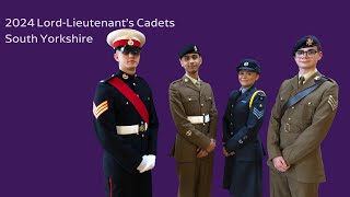 2024 LordLieutenant’s Cadets South Yorkshire [upl. by Adlesirk671]