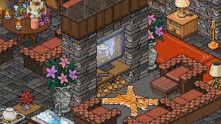 Habbo Room Details Living Area [upl. by Innad]