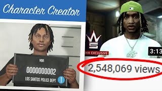 HOW I MADE KING VON IN GTA FOR CRAZY STORY 3 [upl. by Nesta]