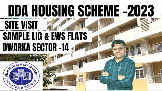 DDA DIWALI SPECIAL HOUSING SCHEME 2023 SITE VISIT LIG amp EWS FLATS SECTOR 14 DWARKA [upl. by Pollerd]