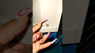 LONG NAILS vs SCREWS⚙️ nails nailart naildesigns nailtech nailtech shorts nailstyle nail [upl. by Nylad223]