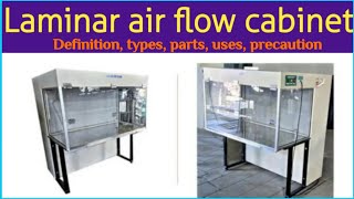 Laminar air flow cabinet [upl. by Atnauq651]