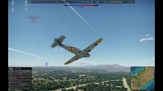 Early Morning War Thunder Gameplay With Bf109 [upl. by Pelaga]