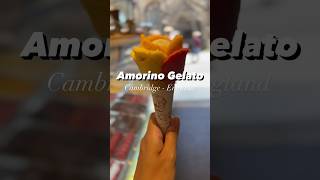 Amorino Gelato in Cambridge 🌼🍦 Lovely experience and tasty treat in Summer days Shorts UK [upl. by Eicul]