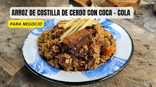 ARROZ DE COSTILLA DE CERDO CON COCA  COLA🐷🙌❤ [upl. by Aokek219]