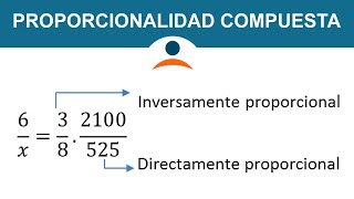 Proporcionalidad compuesta inversa y directa [upl. by Millicent]