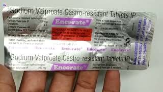 Encorate Tablet  Sodium Valproate Tablet Uses  Encorate 200 mg tablet uses  Encorate tablet uses [upl. by Ressay983]