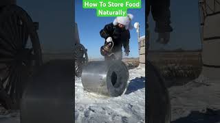 DIY Fridge made in the Nature with Ice only [upl. by Prince]