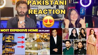 PAKISTANI REACTS ON MUKESH AMBANI HOUSE MOST EXPENSIVE HOME ON PLANET  PAKISTANI REACTION [upl. by Etezzil]