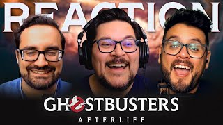 Ghostbusters Afterlife  Official Trailer Reaction [upl. by Dimo]