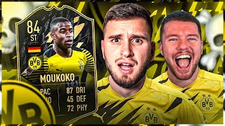 FIFA 22 PLAYER OF THE WORLD MOUKOKO SQUAD BUILDER BATTLE ☠️☠️😱 [upl. by Ottillia]