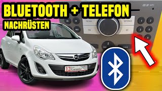 Opel Radio CD30 Mp3 Bluetooth nachrüsten [upl. by Ree]