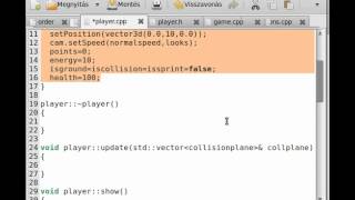 FPS game OpenGLSDLC tutorial 6  create the player class [upl. by Rialcnis401]