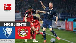 LastMinuteAusgleich Bochum holt Remis gegen Bayer  VfL Bochum  Leverkusen 11  MD 10 [upl. by Akzseinga]