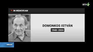 Domonkos István 1940–2024 [upl. by Killian]