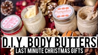 DIY BODY BUTTER TUTORIAL amp GIVEAWAY  CharyJay [upl. by Adnim]