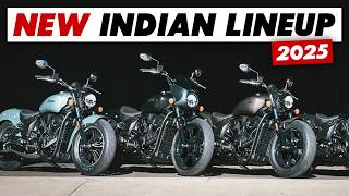 Indian Announce New Lineup For 2025 Scout Sixty Bobber amp Classic Springfield Roadmaster Elite [upl. by Avahc]