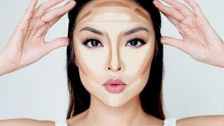 HOW TO Contour and Highlight For Beginners  chiutips [upl. by Eybbob]