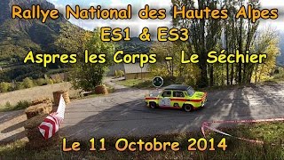 Rallye national des Hautes Alpes dans le valgaudemar le 11102014 [upl. by Hilaria193]