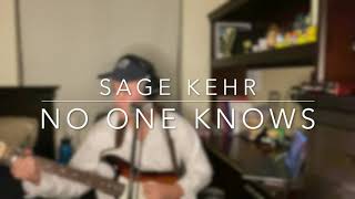 No One Knows by Stephen Sanchez ft Laufey A Cover by Sage Kehr [upl. by Filberte460]