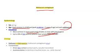 Molluscum Contagiosum [upl. by Annaes]