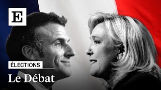 El debate electoral íntegro en francés entre Macron y Le Pen  EL PAÍS [upl. by Aliahs]