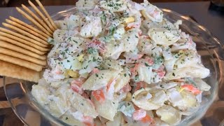 How to make Delicious Crab Salad [upl. by Annadal]