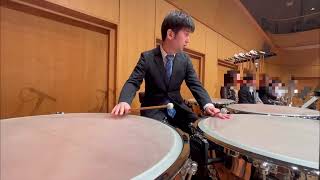 Sibelius Symphony No1 3rd mov Rehearsal Timpani [upl. by Norab]