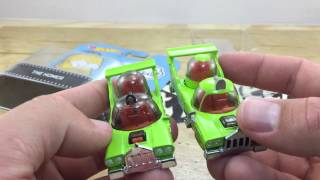 Hot Wheels 2014 Retro Entertainment The Homer Review [upl. by Wurst]