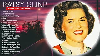 Patsy Cline Full Album 🎵 The Best Of Patsy Cline Songs 🎵 Crazy 9453 [upl. by Samara922]