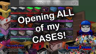 Roblox Phantom Forces  Opening ALL My Cases  PC Mouse N Key [upl. by Dario588]