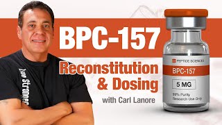 BPC157 Reconstitution and Dosing [upl. by Ilatfen]