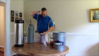 How To Keg and Filter Your Home Brew [upl. by Limaj]