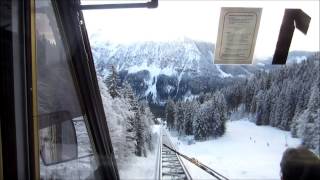 Wurzeralm Standseilbahn Talfahrt [upl. by Yleek]