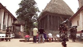 Juju dancing at palace of the Fon of Bafut or Ntoh [upl. by Franci]