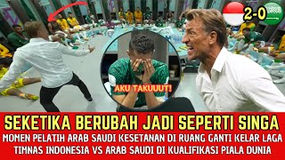 🌍NAIK DARAH  Keok Dari Tim Sekelas Timnas Pelatih Arab Saudi CERAMAHI Pemainnya  Singgung Ranking [upl. by Melisandra]