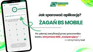 Jak zainstalować i sparować aplikację BS Żagań Mobile Bank Spółdzielczy w Żaganiu [upl. by Aisha]